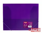 Teczki i skoroszyty - TECZKA Z GUMKĄ NA ROGACH A4 PP GRAND ZP041 FIOLETOWA - miniaturka - grafika 1
