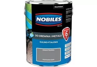 Nobiles Emalia Ftalonal szara 5 l - Emalie - miniaturka - grafika 1