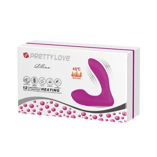 Wibratory i masażery - Pretty Love Lilian 12 Heating - Wibrator klasyczny z opcją podgrzewania - grafika 1