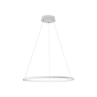 Lampy sufitowe - Milagro LAMPA wisząca ORION 501 okrągła OPRAWA zwis LED 22W pierścień ring biały 501 - miniaturka - grafika 1