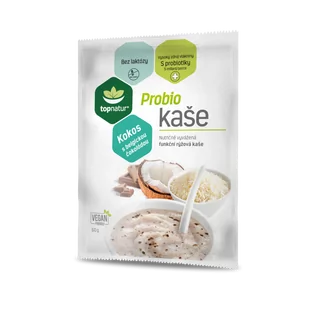 Topnatur - Owsianka Probio, kokos z belgijską czekoladą, 60 g - Kasza - miniaturka - grafika 1