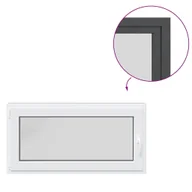 Tablice i flipcharty - vidaXL Okno piwniczne RISOR 120x60 cm uchylno-rozwierne DIN lewe - miniaturka - grafika 1