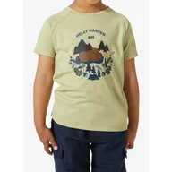 Odzież sportowa dziecięca - Koszulka dziecięca Helly Hansen Marka T-Shirt - miniaturka - grafika 1