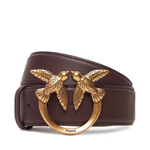 Pasek Damski PINKO Love Berry H4 Belt AI 25-26 PLT01 100120 A0F1 Fioletowy - Paski - miniaturka - grafika 1