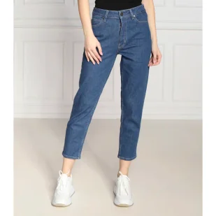 Calvin Klein Jeansy | Regular Fit - Spodnie damskie - miniaturka - grafika 1
