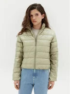 Kurtki damskie - Calvin Klein Jeans Kurtka puchowa J20J224698 Beżowy Regular Fit - miniaturka - grafika 1