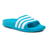Klapki i japonki damskie - Adidas Klapki adilette Aqua K FY8071 Solblu/Ftwwht/Solblu - miniaturka - grafika 1