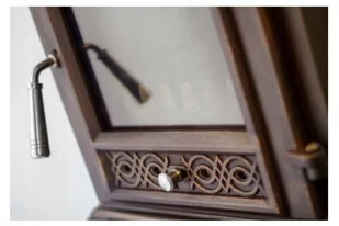 Piec koza żeliwny kominek kominkowy 6,7/9 kW (kolor: brąz) spełnia anty-smogowy EkoProjekt 04481619 - Piece wolnostojące - miniaturka - grafika 5