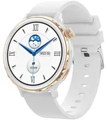 Smartwatch - Hagen HB11.110.532 Smartwatch HB11 Biały Złoty - miniaturka - grafika 1