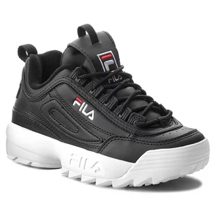 Fila DISRUPTOR LOW WMN 101030225Y czarny - Buty sportowe damskie - miniaturka - grafika 1