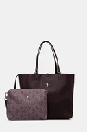 Torebki damskie - U.S. Polo Assn. torebka dwustronna New kolor fioletowy BIUM08508WVP - miniaturka - grafika 1