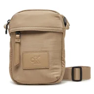 Torby męskie - Saszetka Calvin Klein Jeans Metro Nylon Reporter S Ny LV04G3089G Beżowy - miniaturka - grafika 1