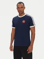 Koszulki męskie - adidas T-Shirt JP0984 Granatowy Slim Fit - miniaturka - grafika 1