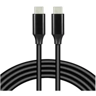 Listwy zasilające - Kabel USB-C - USB-C EVERACTIVE 1m 5A 100W 10Gbps czarny (CBS-1CCD) - miniaturka - grafika 1