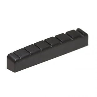 Schecter Graphtech Graphtech Black TUSQ XL PT-6748-00 - Style Guitar Nut, Flat, Slotted, 1 7/8 length, 1/4 thick, 7-String siodełko do gitary - Inne akcesoria gitarowe - miniaturka - grafika 1