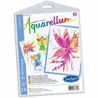 Prace ręczne dla dzieci - Wróżki plansze do Aquarellum Junior SentoSphere - miniaturka - grafika 1