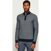 Swetry męskie - BOSS BLACK Wełniany sweter H-Hettore | Regular Fit - miniaturka - grafika 1