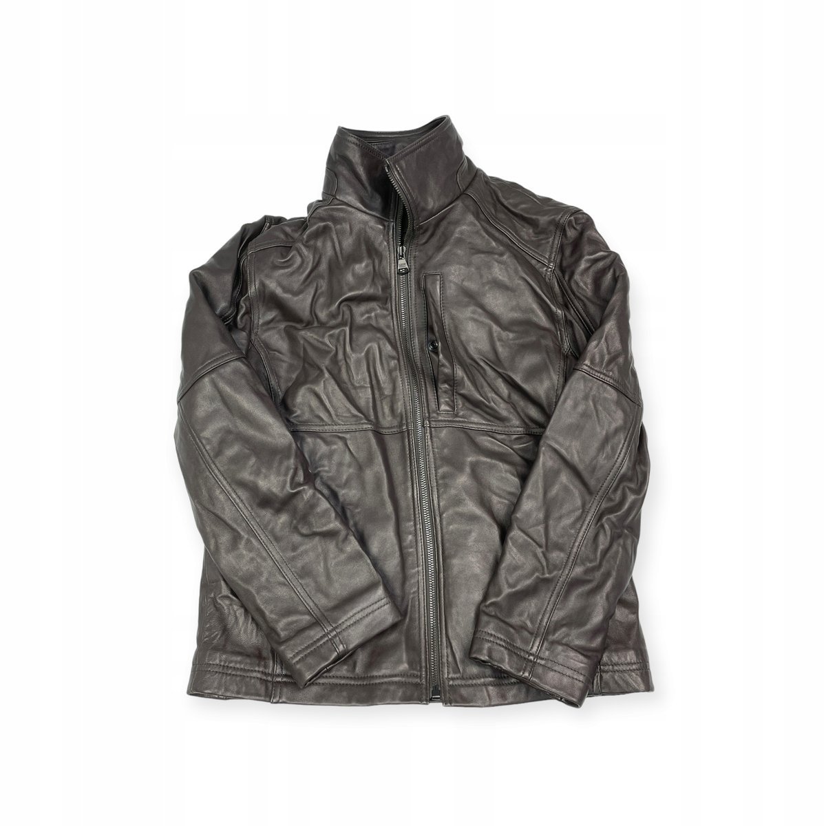 Skórzana kurtka męska brązowa MARC NEW YORK S