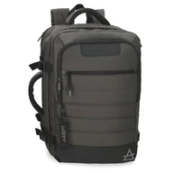 Torby na laptopy - Adept Dmas Plecak na laptopa z podwójną komorą na laptopa 15,6 cala szary 30 x 44 x 18 cm poliester 23,76 l, Szary, Talla única, dwukomorowy plecak na laptopa - miniaturka - grafika 1