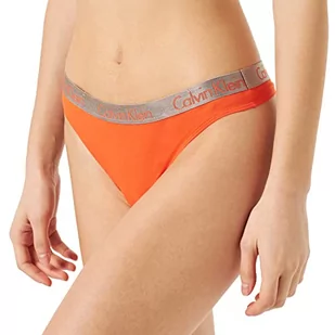 Calvin Klein Stringi damskie, Push-Pop Brzoskwinia, S - Majtki damskie - miniaturka - grafika 1