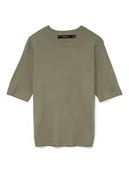 Swetry damskie - ONLY Sweter w kolorze oliwkowym - miniaturka - grafika 1