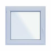 Okna - Okno PCV 2-szybowe fasadowe O5 białe 865x835 mm otwierane do wewnątrz lewe - miniaturka - grafika 1