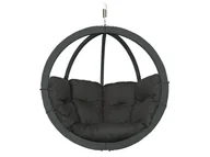 Hamaki - Fotel Hamakowy Drewniany, Grafitowy Swing Chair Single (3) Antracyt - miniaturka - grafika 1
