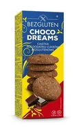 Ciastka - Bezgluten Ciastka czekoladowe Choco dreams bez cukru bezglutenowe 110 g - miniaturka - grafika 1