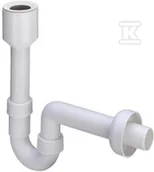 Akcesoria do wentylacji i klimatyzacji - Syfon rurowy do skroplin 50 tworzywo sztuczne / biały, model 7985945 - miniaturka - grafika 1