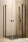 Kabiny prysznicowe - Radaway Nes 8 Black Kdd II kabina 90x90cm przejrzyste 10085090-54-01L/10085090-54-01R - miniaturka - grafika 1