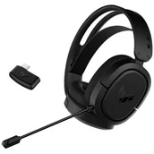 Słuchawki - Asus TUF Gaming H1 Wireless czarne (90YH0391-B3UA00) - miniaturka - grafika 1