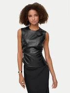 Bluzki damskie - ONLY Bluzka Mone 15360230 Czarny Slim Fit - miniaturka - grafika 1