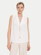 Bluzki damskie - Rinascimento Bluzka CFC0125726003 Biały Regular Fit - miniaturka - grafika 1