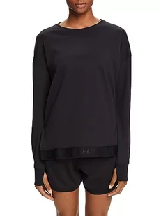 ESPRIT Sports Bluza damska Sus, czarny, L - Bluzy damskie - miniaturka - grafika 1
