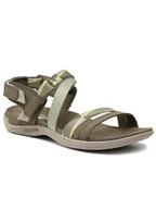 Buty trekkingowe damskie - Merrell Sandały District Mendi Backstrap J003284 Zielony - miniaturka - grafika 1