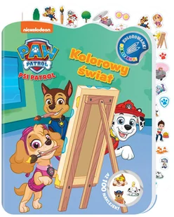 Psi Patrol. Kolorowy świat - Kolorowanki, wyklejanki - miniaturka - grafika 1