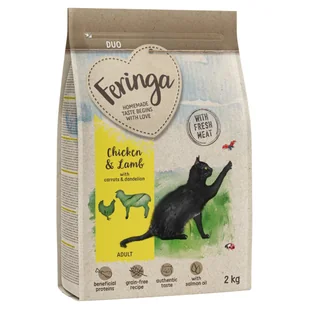 Feringa Adult Duo, kurczak z jagnięciną - 2 kg - Sucha karma dla kotów - miniaturka - grafika 1