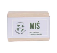 Mydła - Mydlarnia 4 Szpaki Mydło w koste Miś z wegańską lanoliną od dnia życia 110.0 g - miniaturka - grafika 1