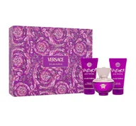 Zestawy perfum damskich - VERSACE DYLAN PURPLE POUR FEMME WODA PERFUMOWANA SPRAY 50ML + BALSAM 50ML + ŻEL 50ML - miniaturka - grafika 1