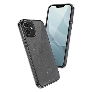 Uniq UNIQ etui LifePro Tinsel iPhone 12 mini 5,4" czarny/vapour smoke - Etui i futerały do telefonów - miniaturka - grafika 1