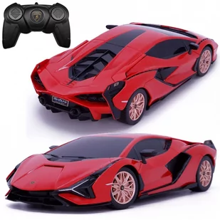 SAMOCHÓD ZDALNIE STEROWANY RC LAMBORGHINI SIAN AUTKO NA PILOTA 1:24 RASTAR - Zabawki zdalnie sterowane - miniaturka - grafika 1