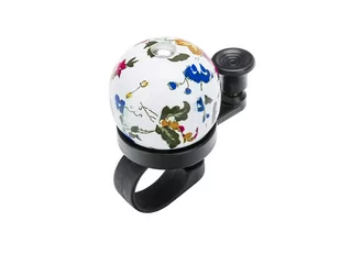 Dzwonek Rowerowy JH-808 38MM Biały W Kwiaty - Dzwonki do roweru - miniaturka - grafika 1