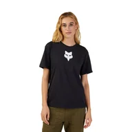 Koszulki i topy damskie - T-SHIRT FOX LADY FOX HEAD BLACK - miniaturka - grafika 1