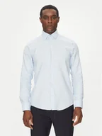 Koszule męskie - Calvin Klein Koszula K10K114360 Błękitny Slim Fit - miniaturka - grafika 1