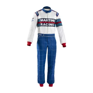 Kombinezon wyścigowy Sparco COMPETITION MARTINI RACING niebieski (FIA) - Odzież do sportów motorowych - miniaturka - grafika 1