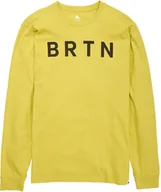 Koszulki męskie - t-shirt męski BURTON BRTN LS TEE Sulfur - miniaturka - grafika 1