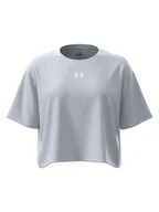 Koszulki i topy damskie - Under Armour Koszulka w kolorze jasnoszarym - miniaturka - grafika 1