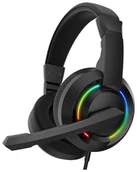 Słuchawki - Baracuda BGH-021 Hydra czarny - miniaturka - grafika 1