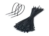 Inne mocowania - Opaska kablowa zaciskowa 4.6x350mm - Czarna - 100szt - miniaturka - grafika 1