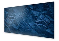 Dekoracje domu - Panel kuchenny HOMEPRINT Niebieskie tło kamienia 125x50 cm - miniaturka - grafika 1